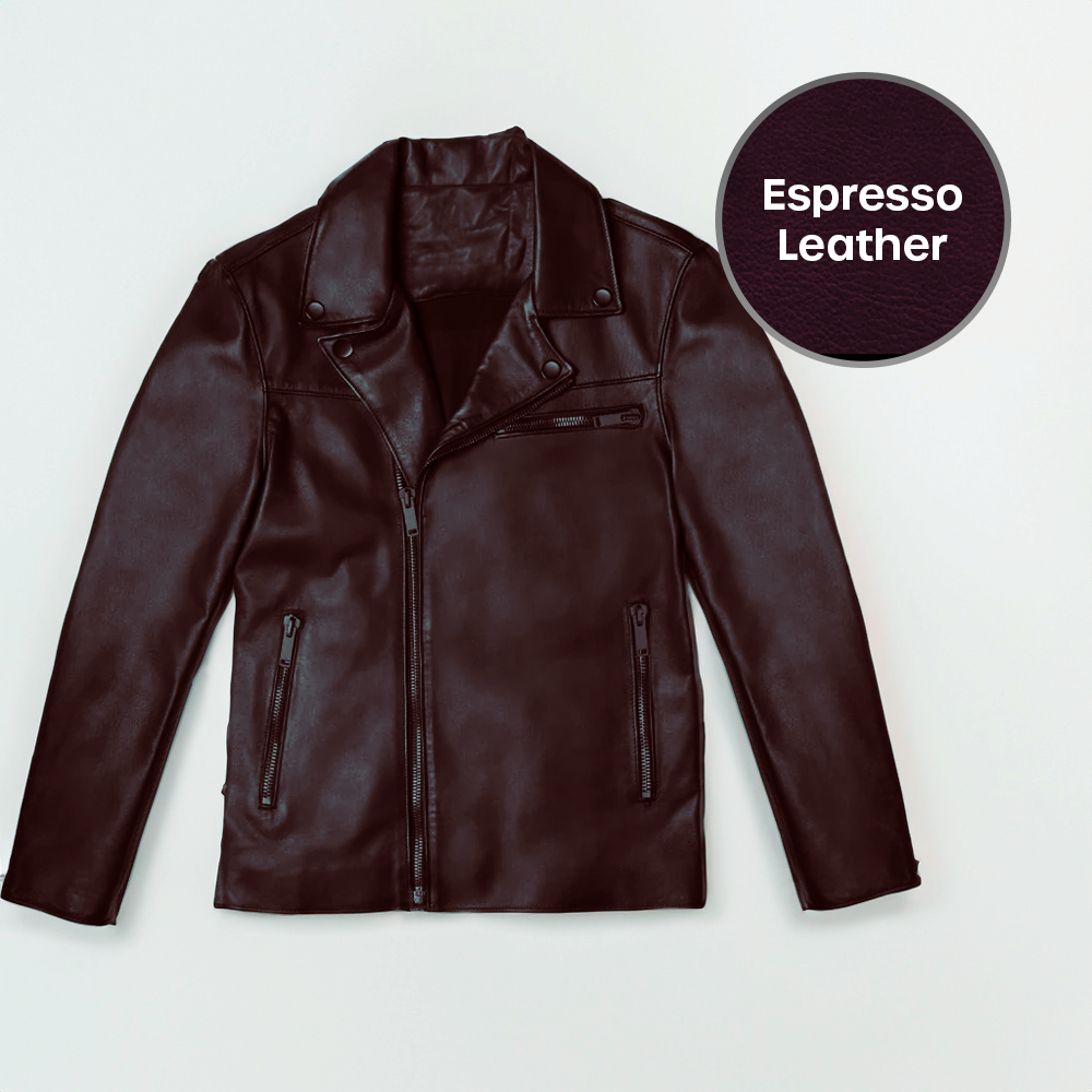 Oro Nero Men's Biker Jacket 2