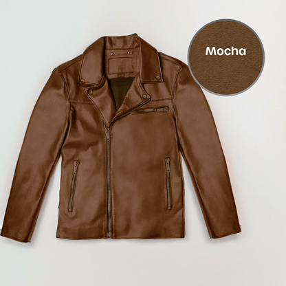 Oro Nero Men's Biker Jacket 2