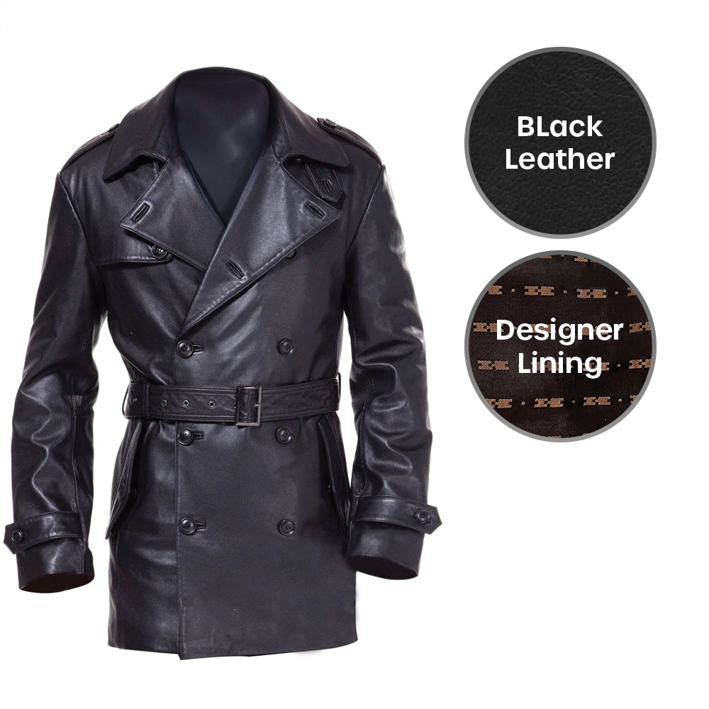 Alba Reale Men's Trench Coat