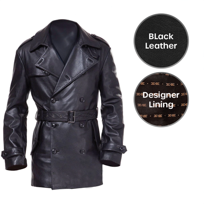 Alba Reale Men's Trench Coat