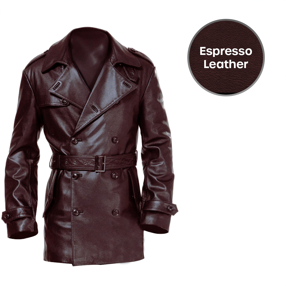 Alba Reale Men's Trench Coat