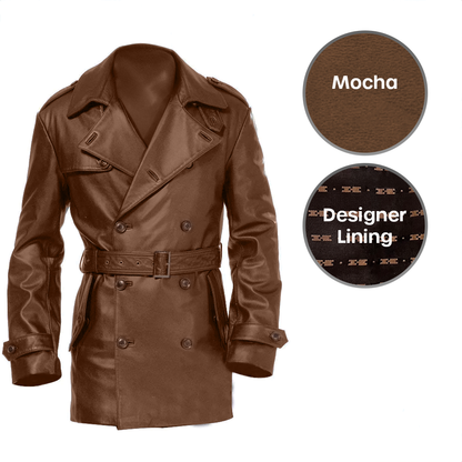 Alba Reale Men's Trench Coat