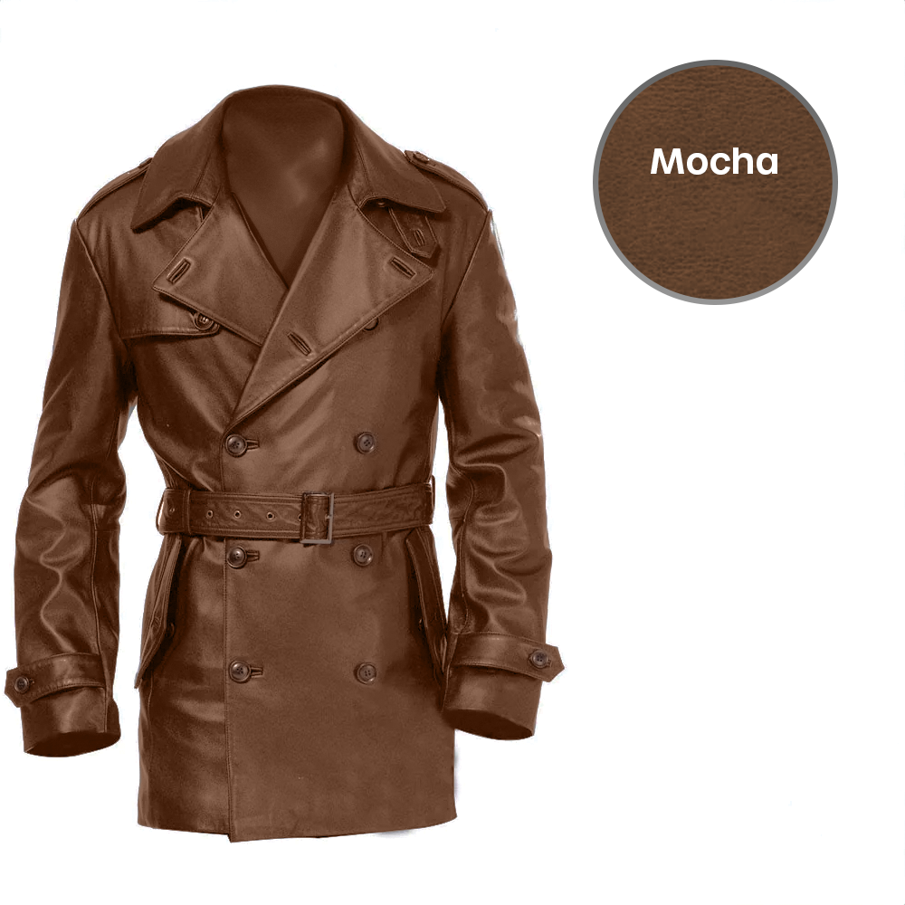 Alba Reale Men's Trench Coat