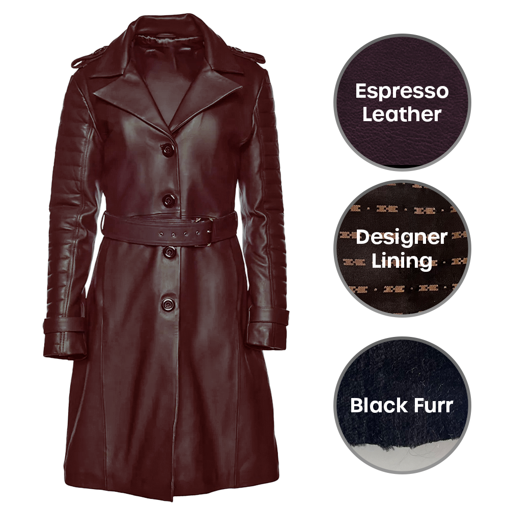 Alba Reale Women's Trench Coat