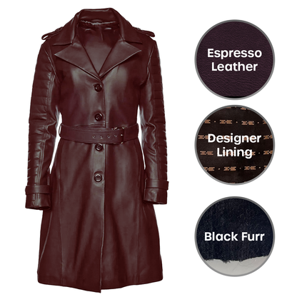 Alba Reale Women's Trench Coat